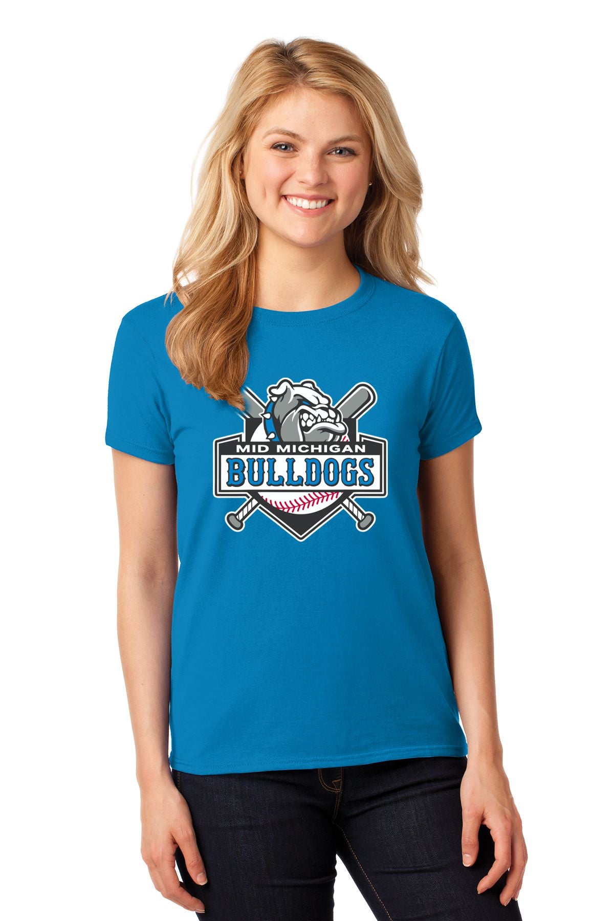 Mid Michigan Bulldogs Ladies T-shirt