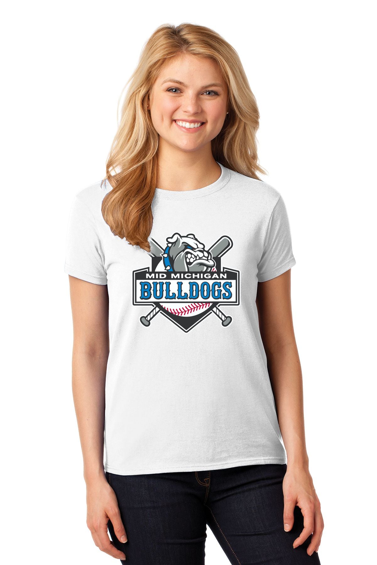 Mid Michigan Bulldogs Ladies T-shirt