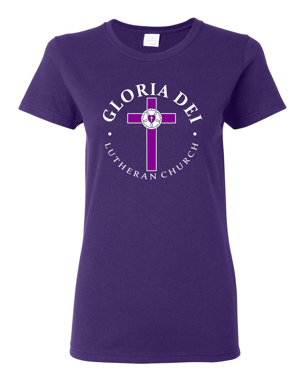 Gloria Dei Lutheran Church Basic Ladies T-shirt