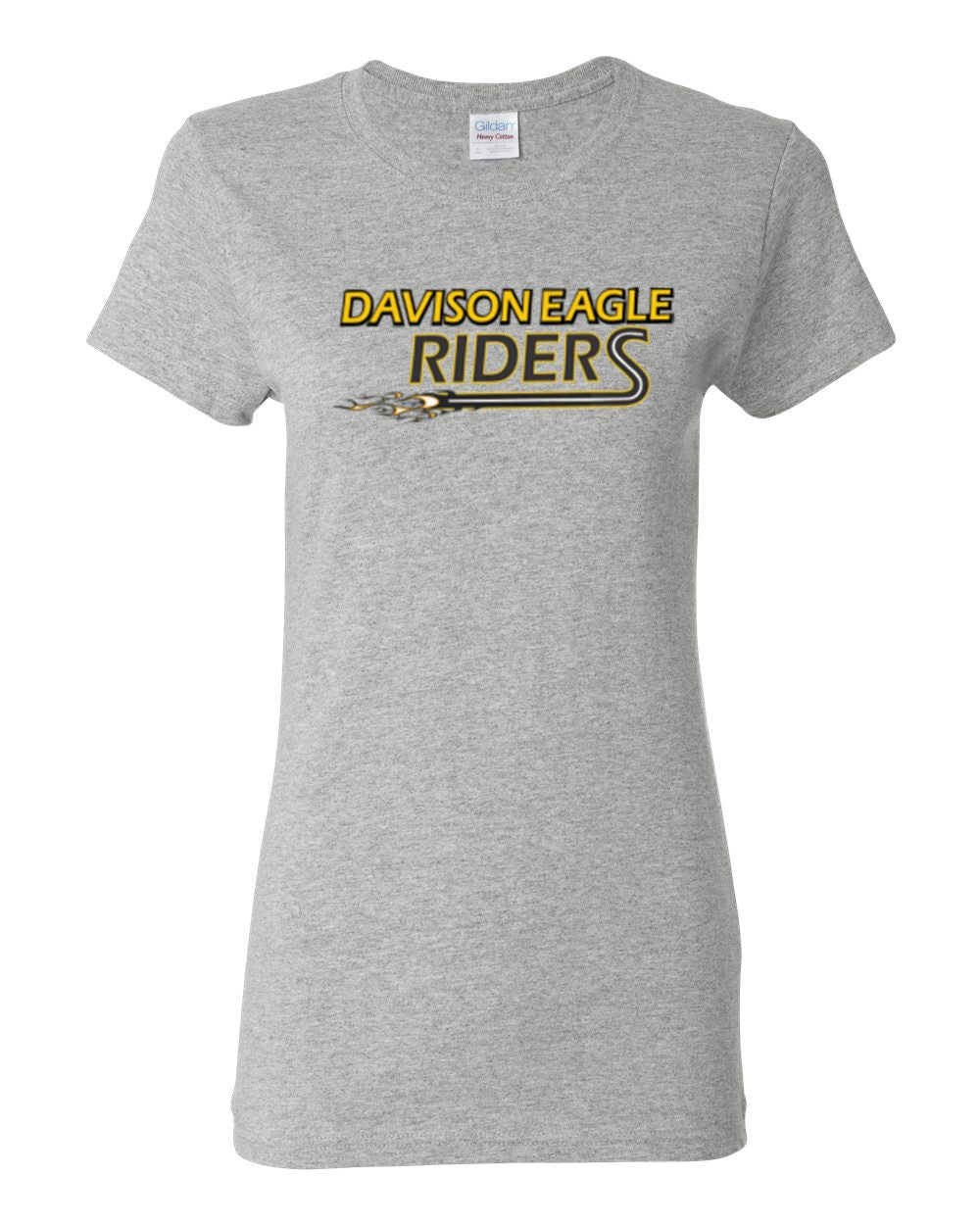 Davison Eagle Riders Basic Ladies T-shirt
