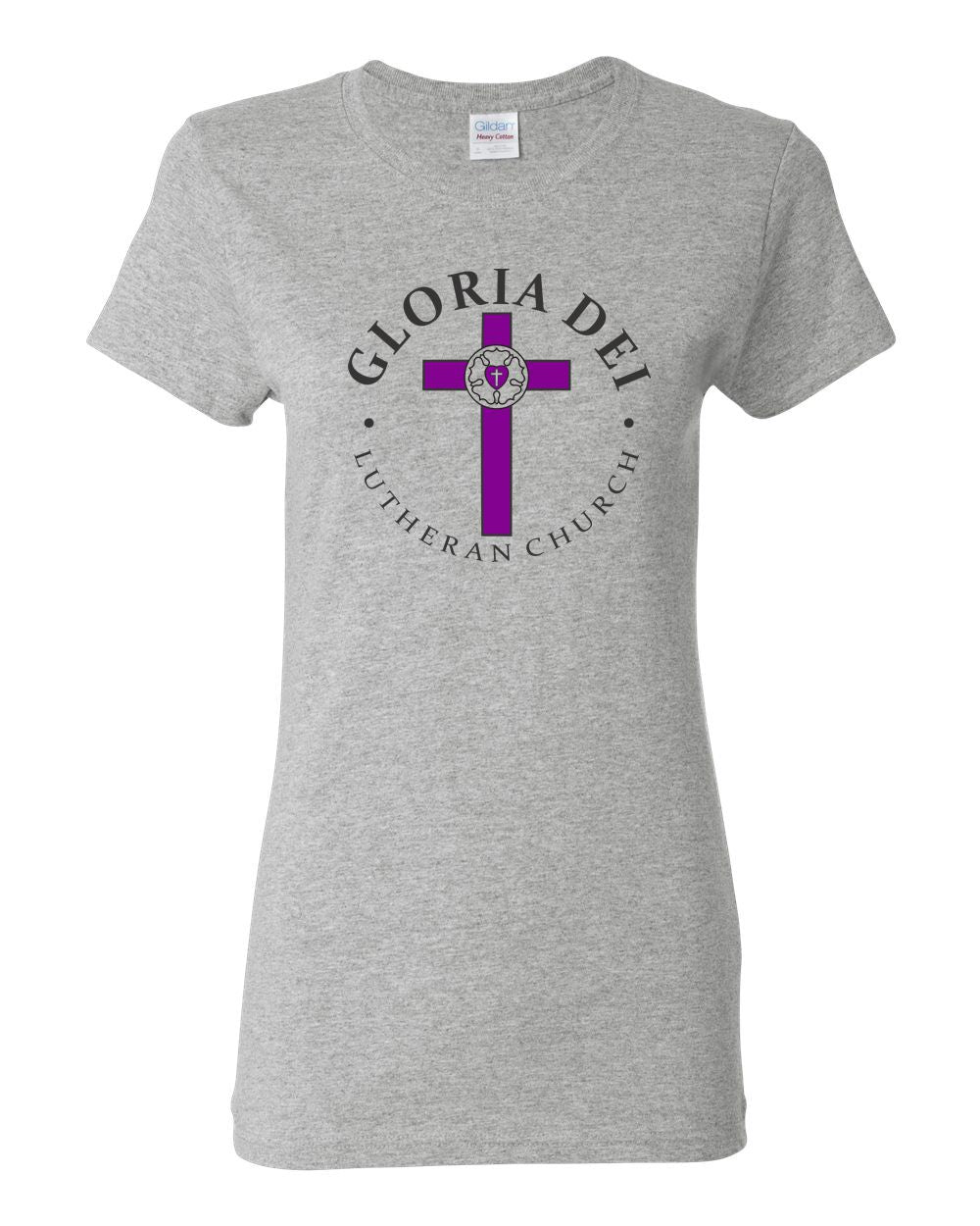 Gloria Dei Lutheran Church Basic Ladies T-shirt