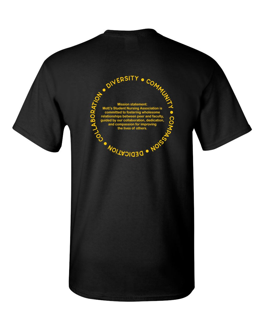 Mott CC Nursing Basic T-shirt - Mission Statement