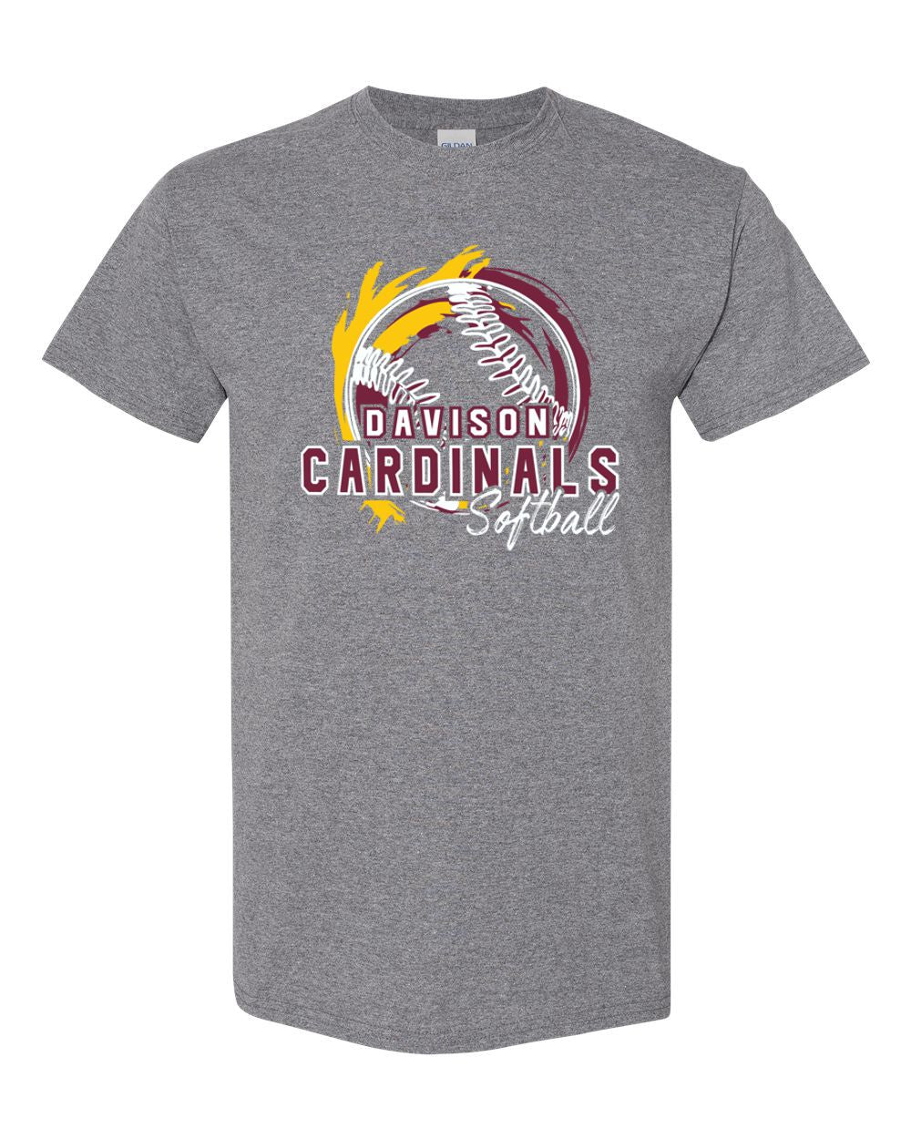 Davison Softball Softstyle T-shirt