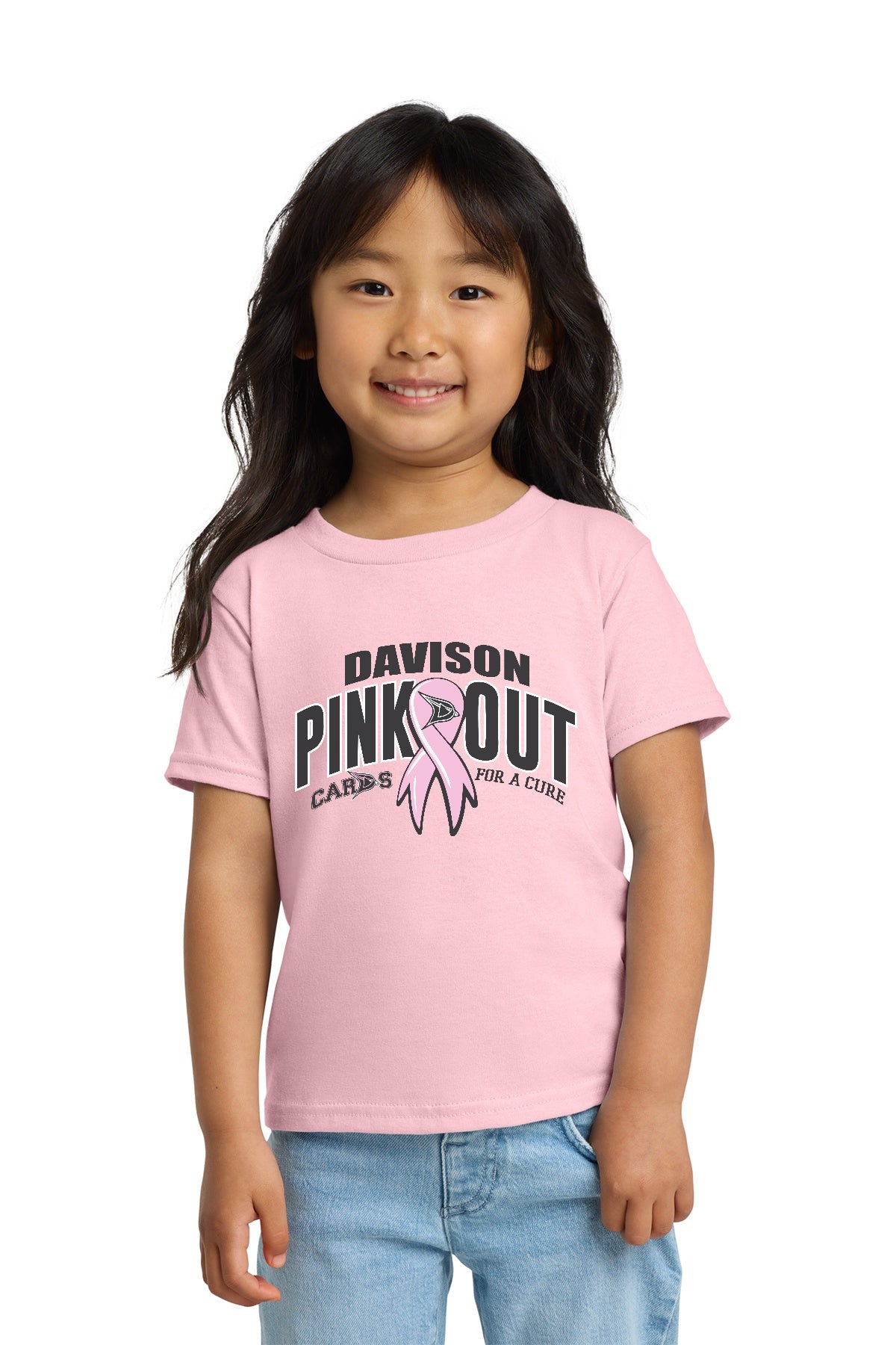Davison Pink Out 2025 Toddler Tee