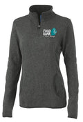Food Bank of Eastern Michigan Women's Heathered Sweater Fleece Pullover
