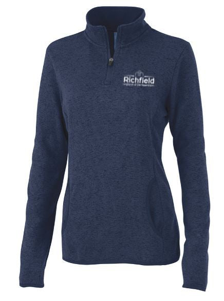 Richfield Church of the Nazarene Women's Heathered Sweater Fleece Pullover