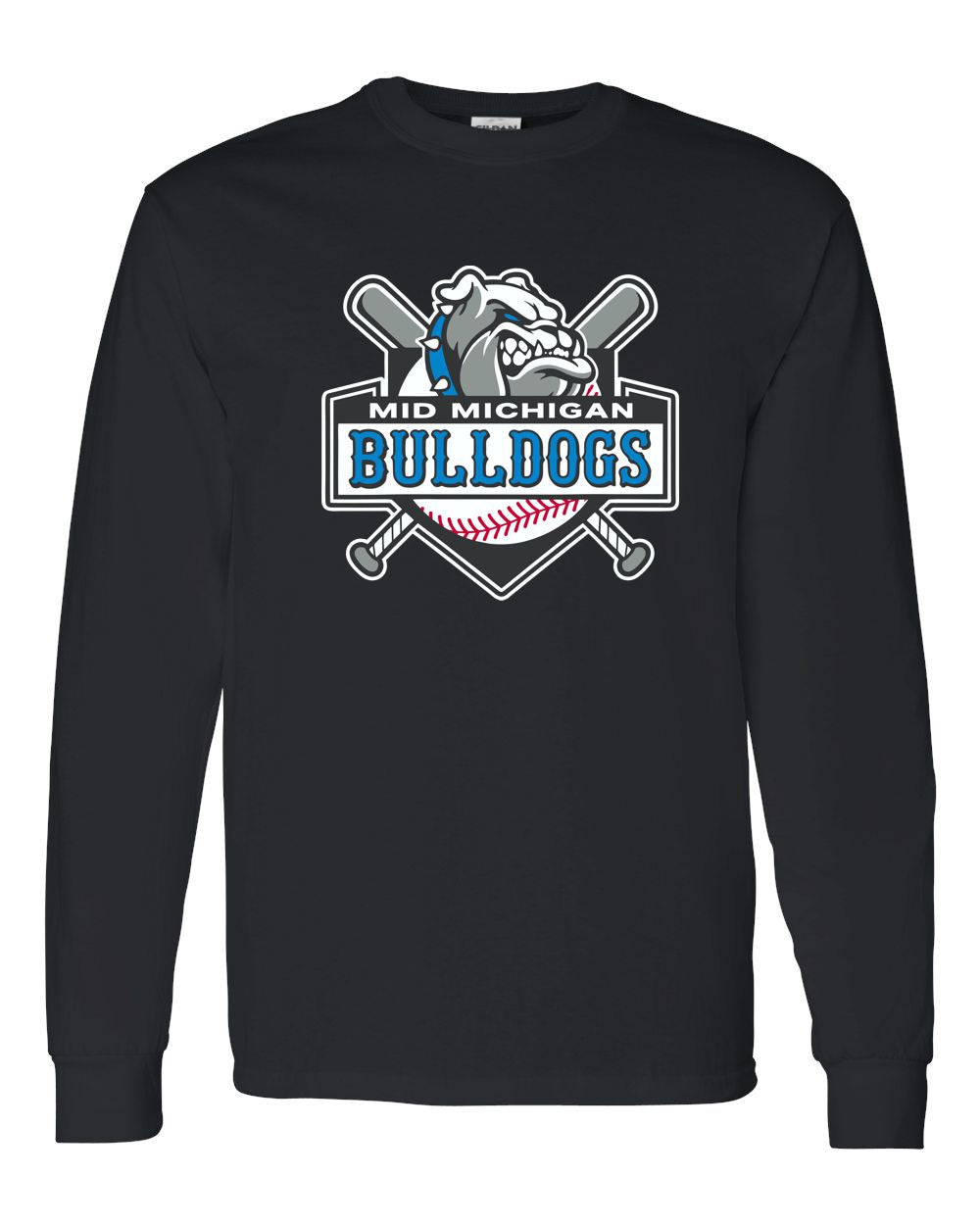Mid Michigan Bulldogs Basic Long Sleeve Shirt