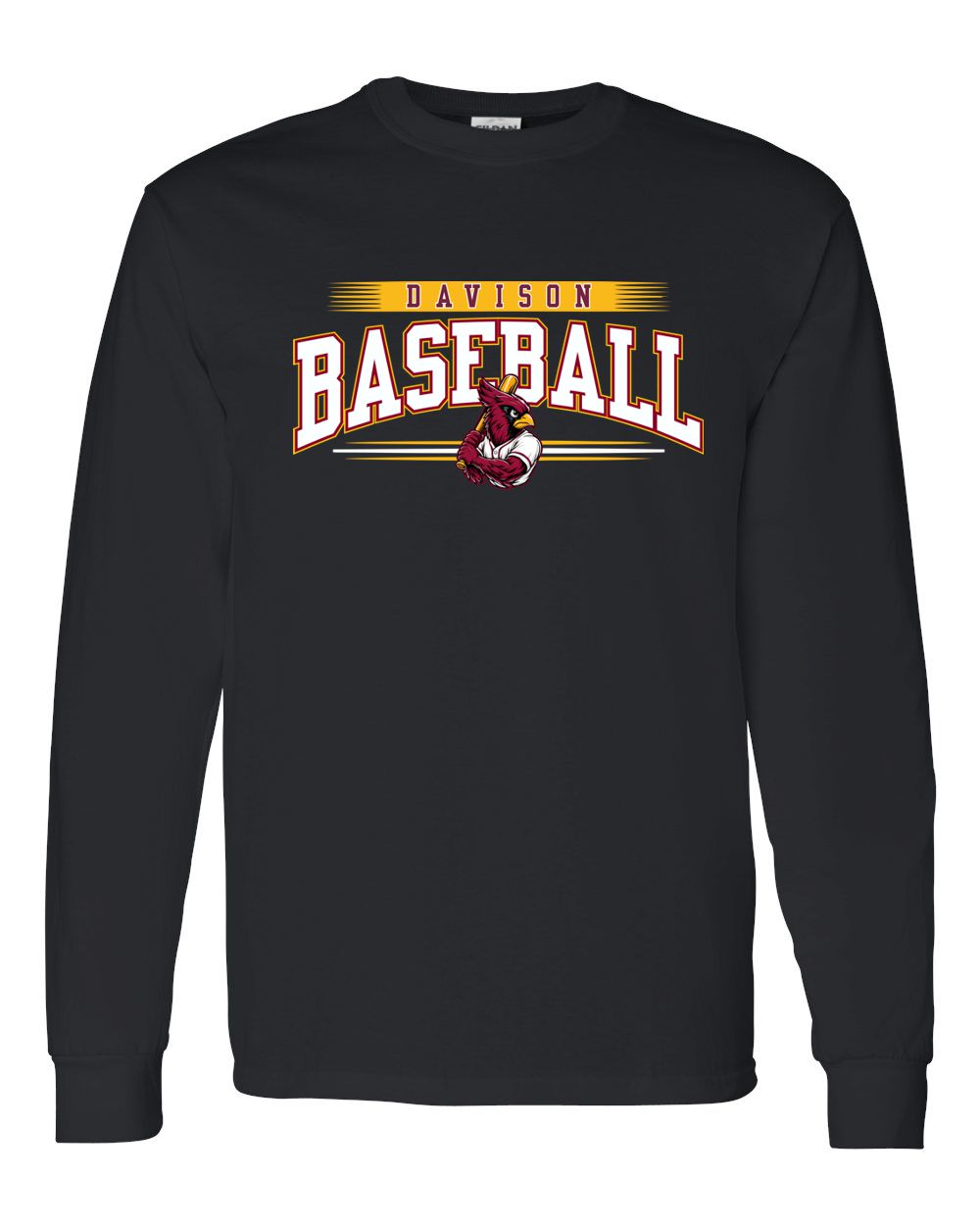 Davison Baseball Club Basic Long Sleeve Shirt