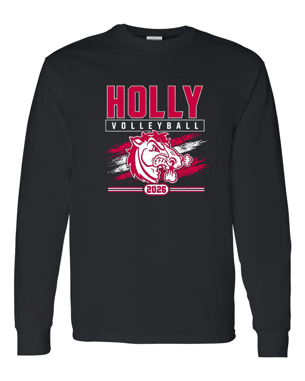 Holly Volleyball Basic Long Sleeve Shirt
