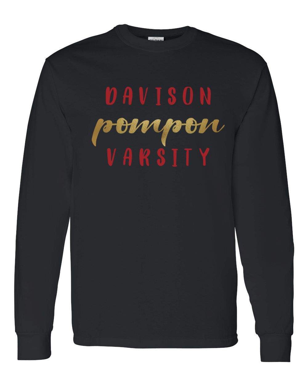 Davison Varsity Pompon Soft Feel Long Sleeve Tee