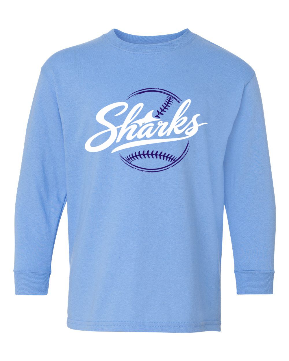 Sharks Softball Basic Long Sleeve Shirt