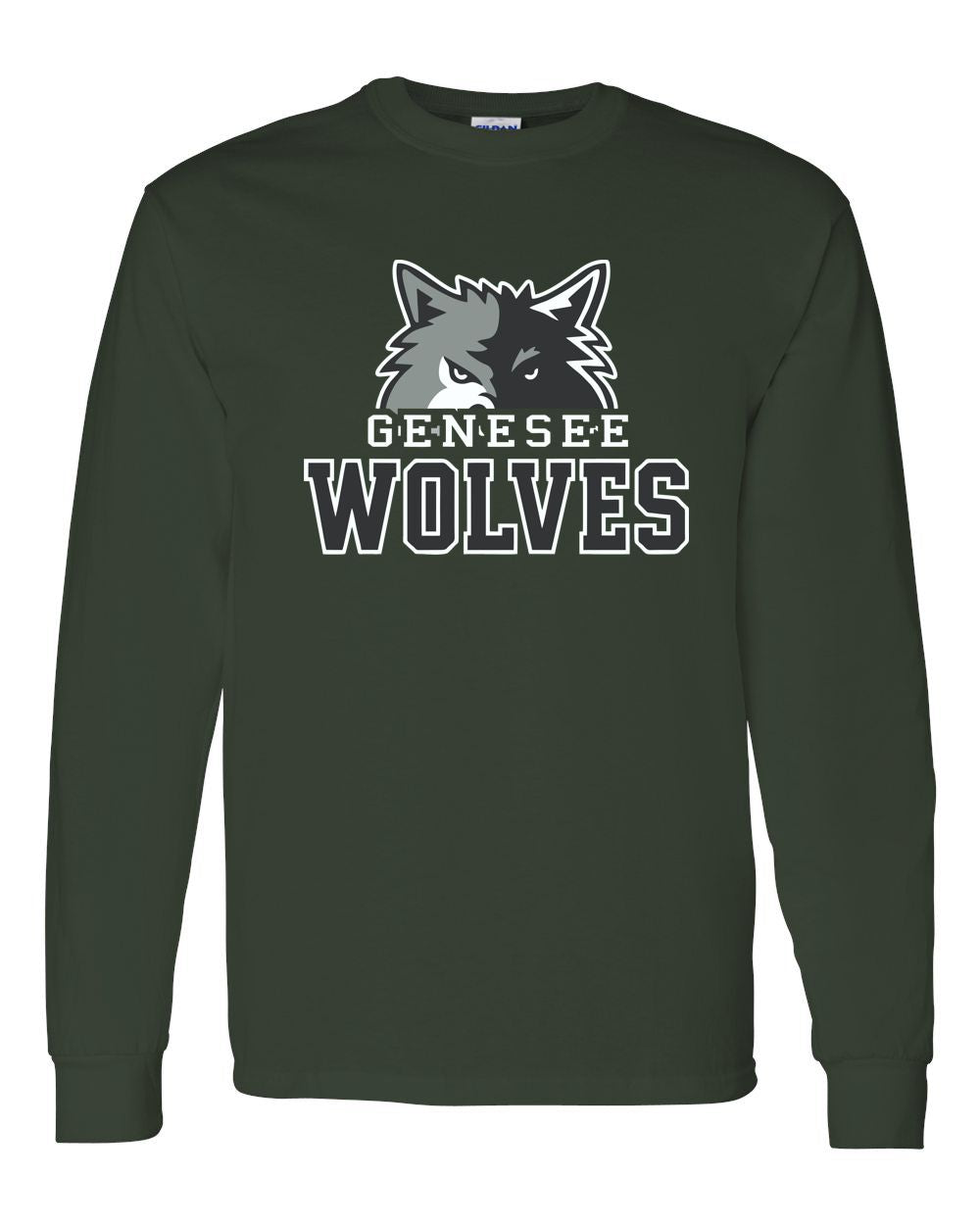 Genesee Wolves Basic Long Sleeve Shirt -GWPTO