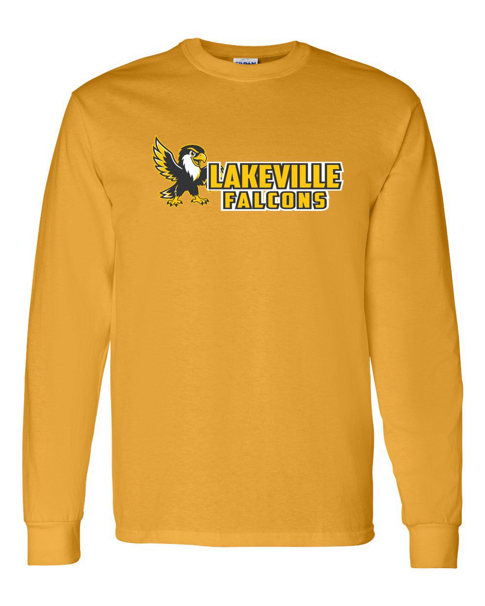 Lakeville Cartoon Falcons Basic Long Sleeve Shirt