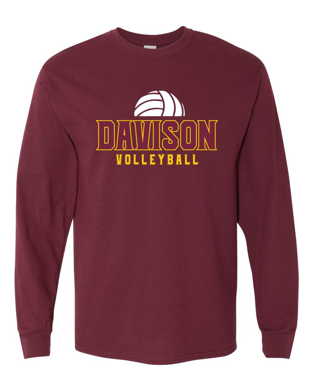 Davison Volleyball Basic Long Sleeve Shirt
