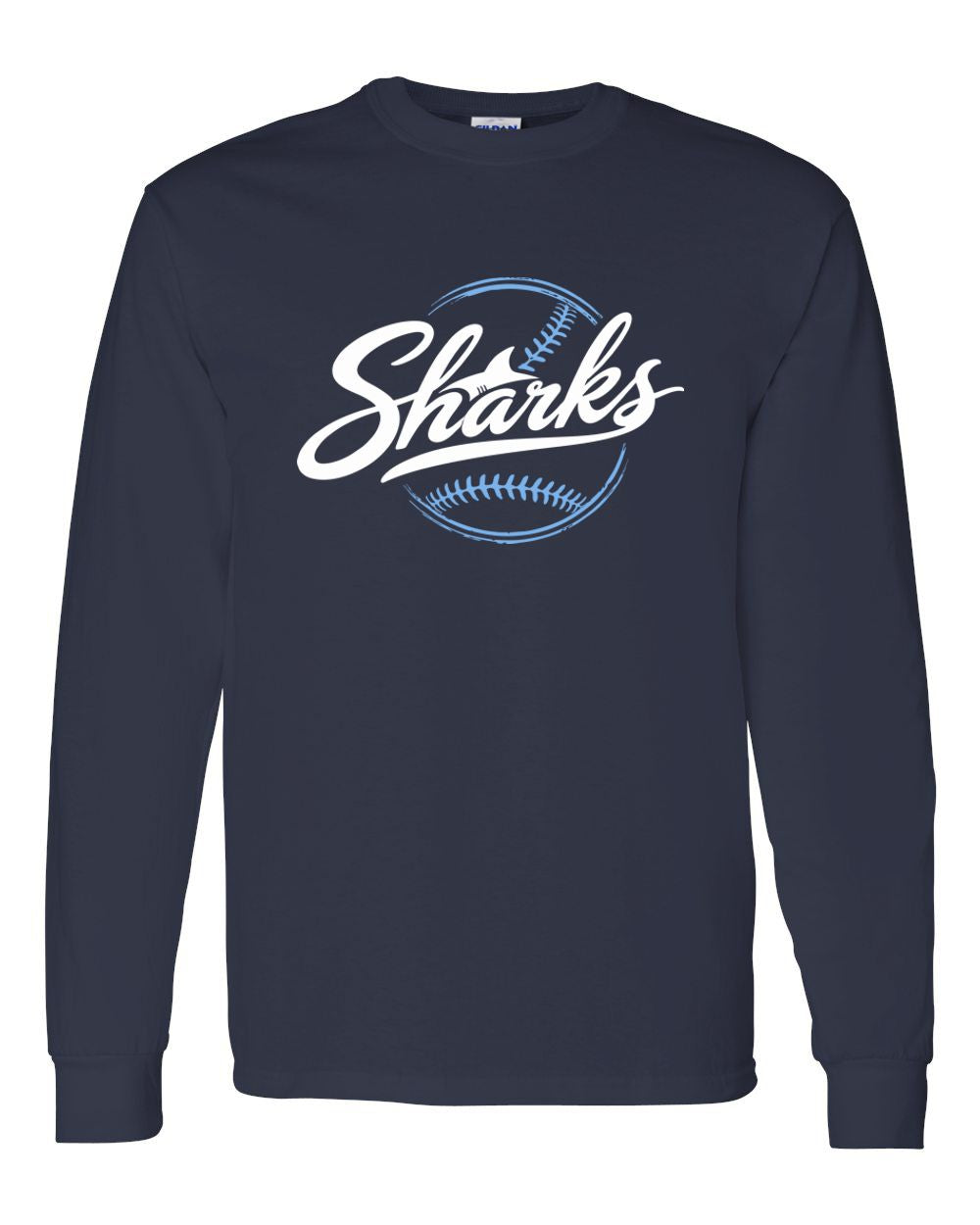 Sharks Softball Basic Long Sleeve Shirt
