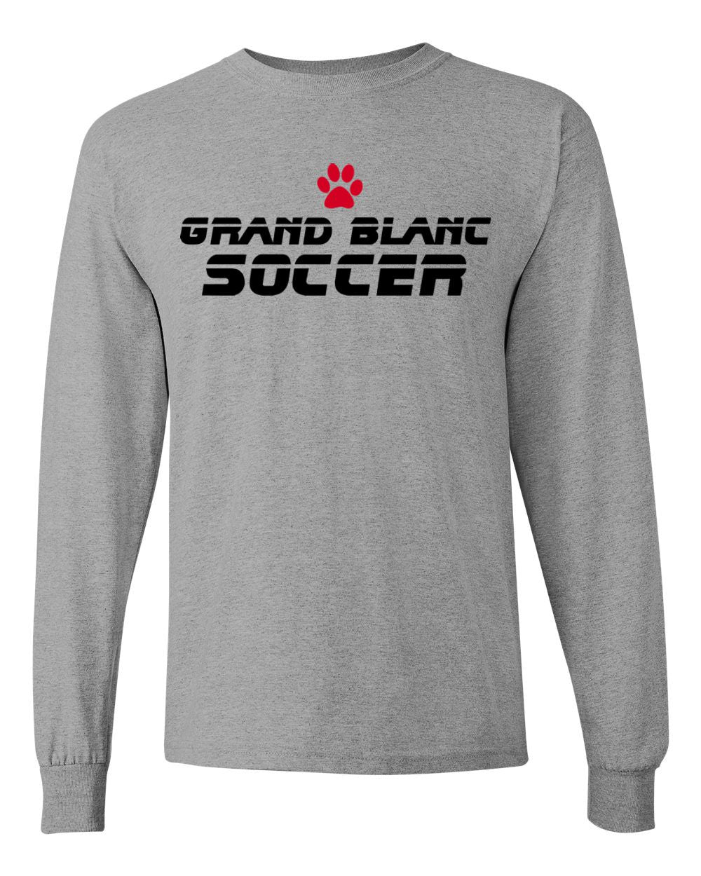 Grand Blanc Soccer Blade Basic Long Sleeve Shirt
