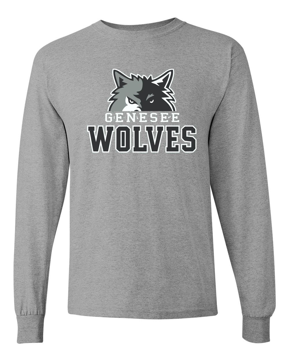 Genesee Wolves Basic Long Sleeve Shirt -GWPTO