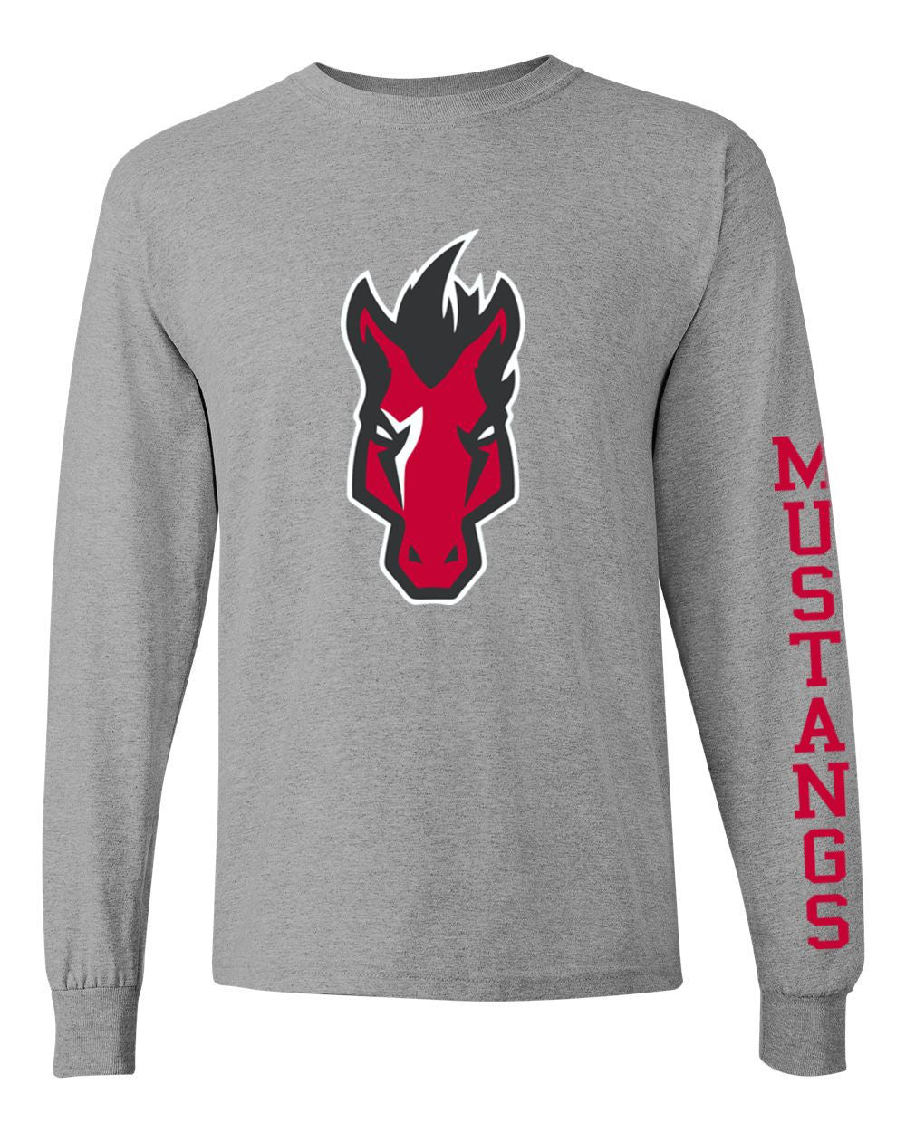 Mustangs Basic Long Sleeve Shirt