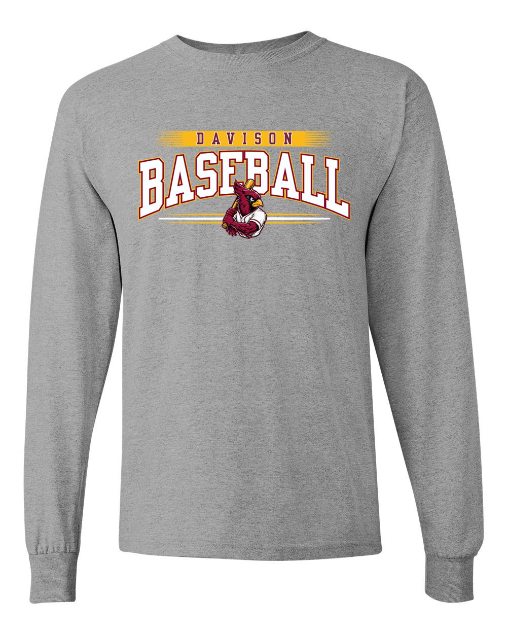 Davison Baseball Club Basic Long Sleeve Shirt