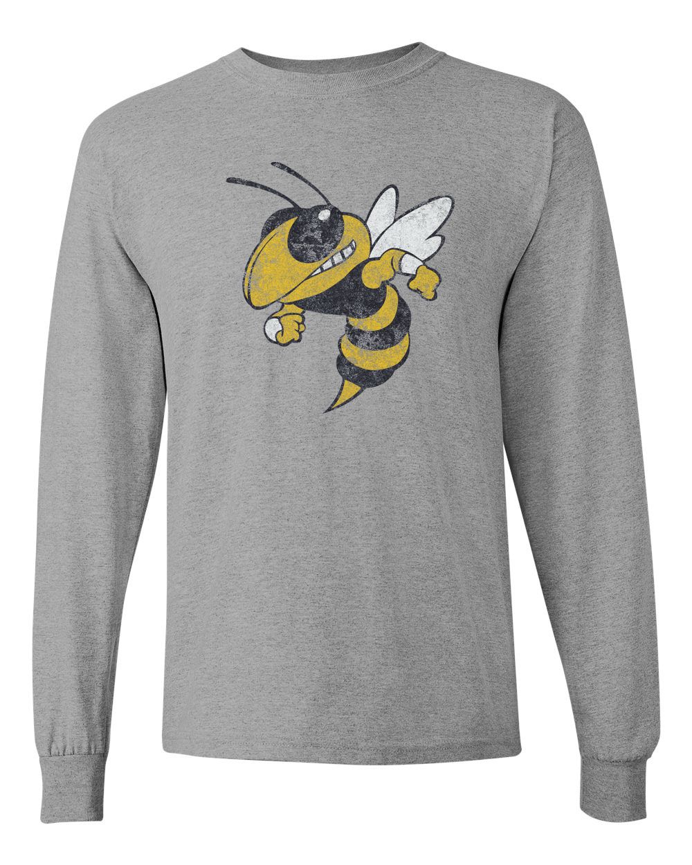 Kearsley Distressed Hornet Basic Long Sleeve