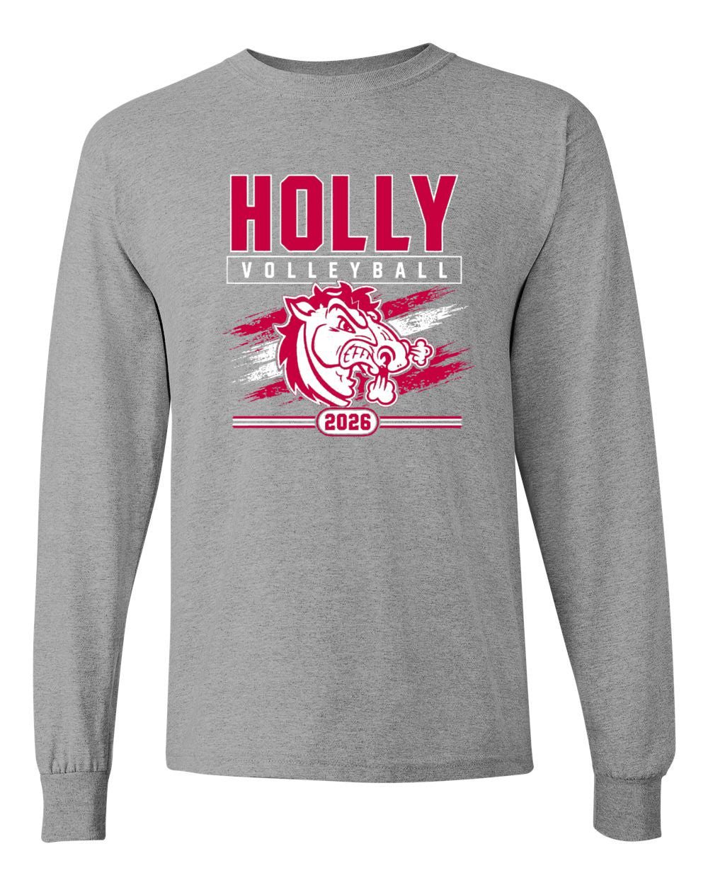 Holly Volleyball Basic Long Sleeve Shirt