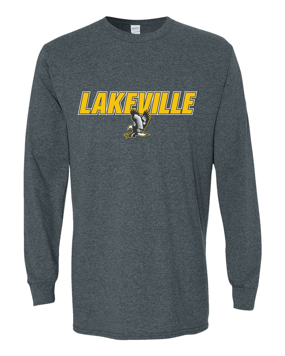 Lakeville Italic Over Logo Basic Long Sleeve Shirt