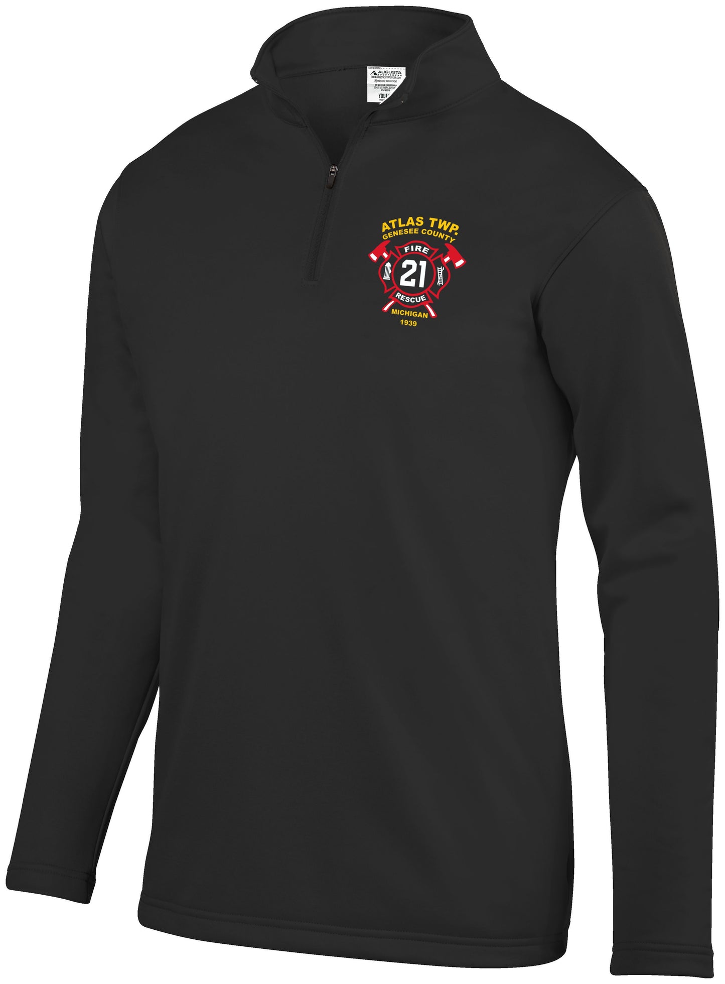 Atlas TWP Fire Department Wicking Fleece Quarter Zip