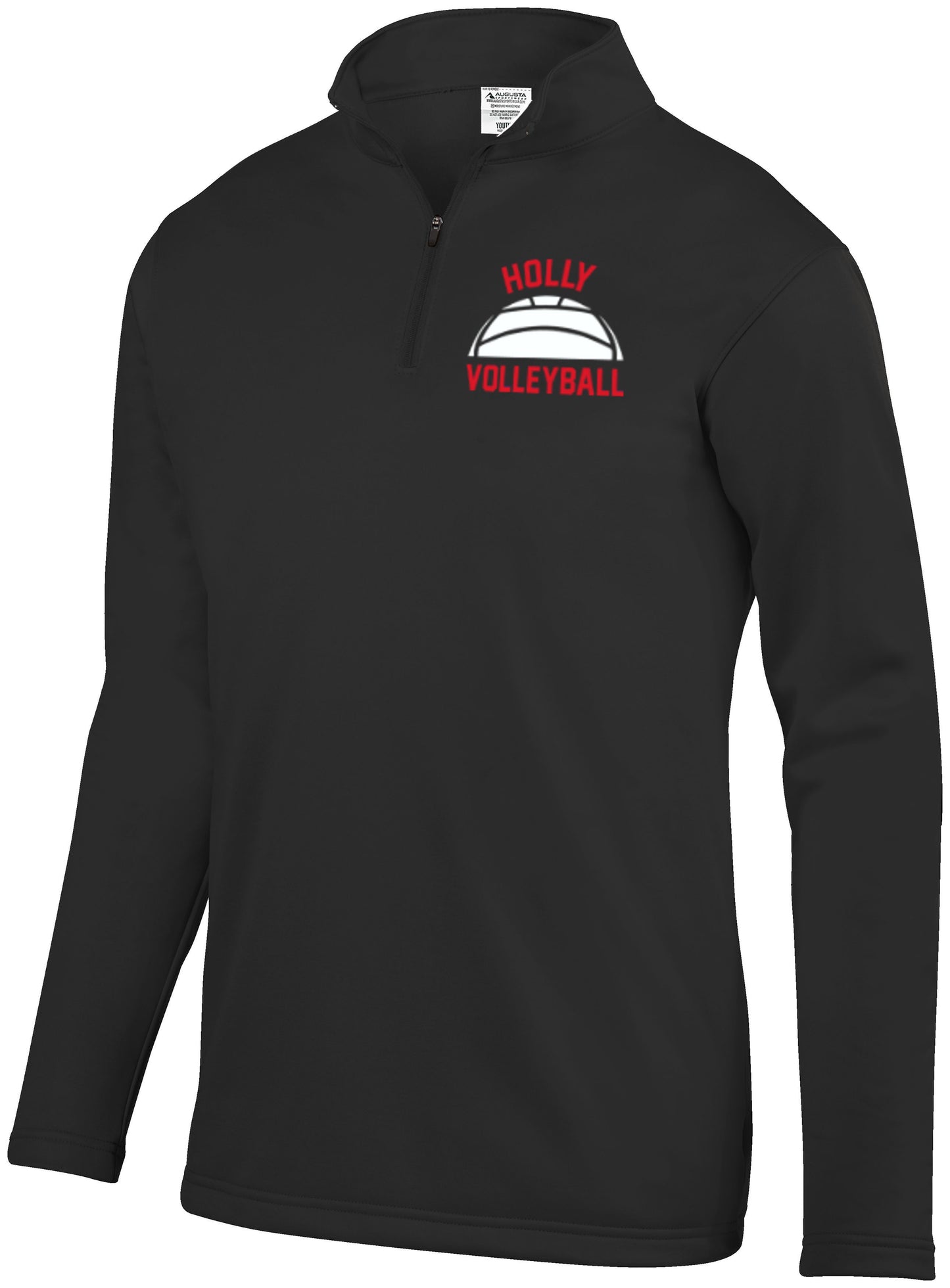 Holly Volleyball Wicking Fleece Quarter Zip