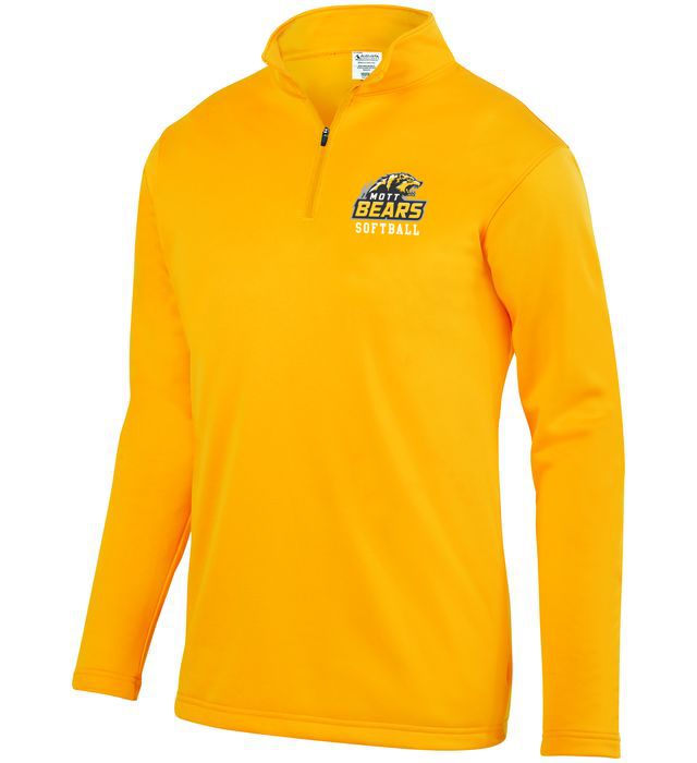 Mott CC Softball Wicking Fleece Quarter Zip