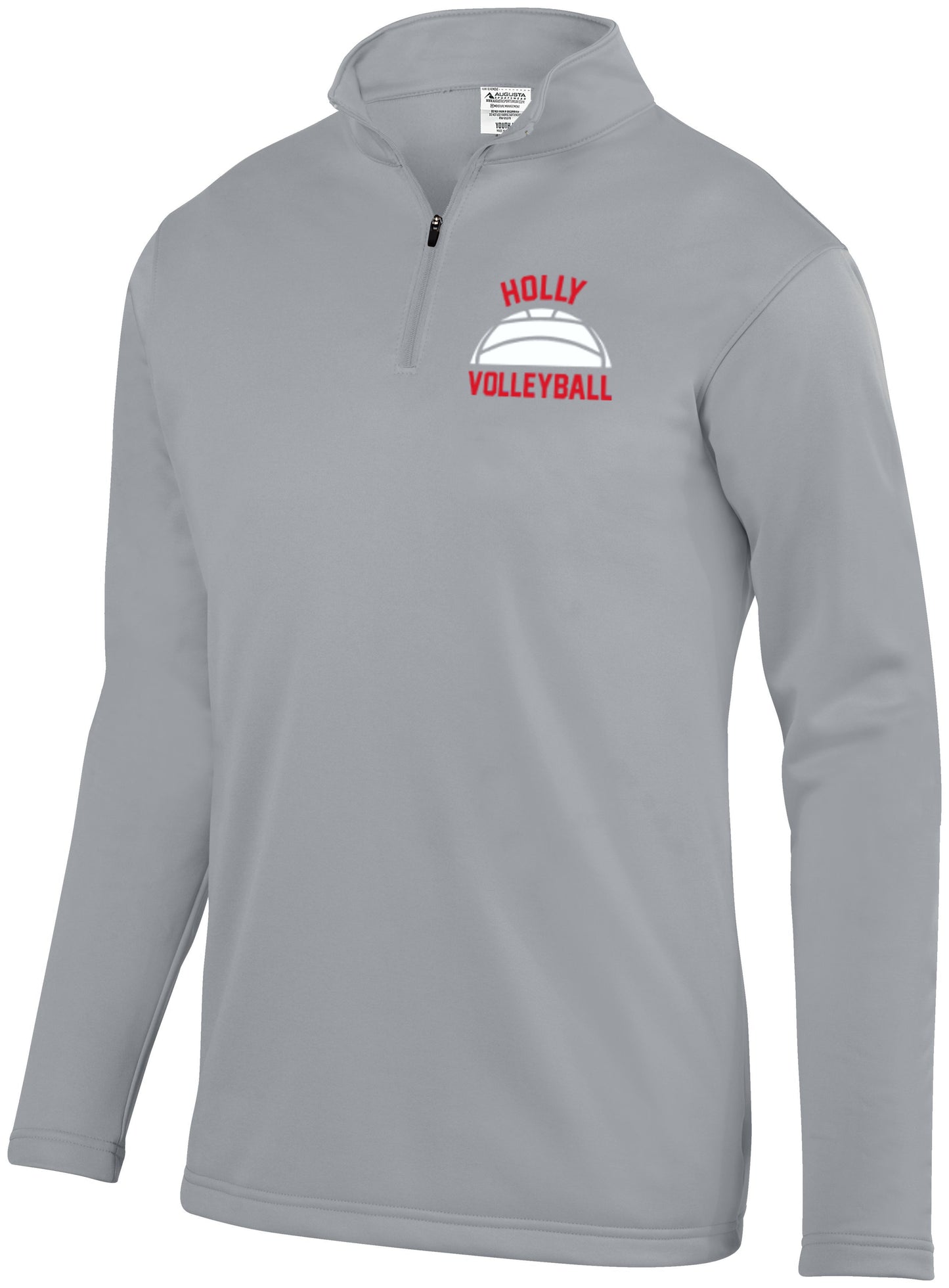 Holly Volleyball Wicking Fleece Quarter Zip