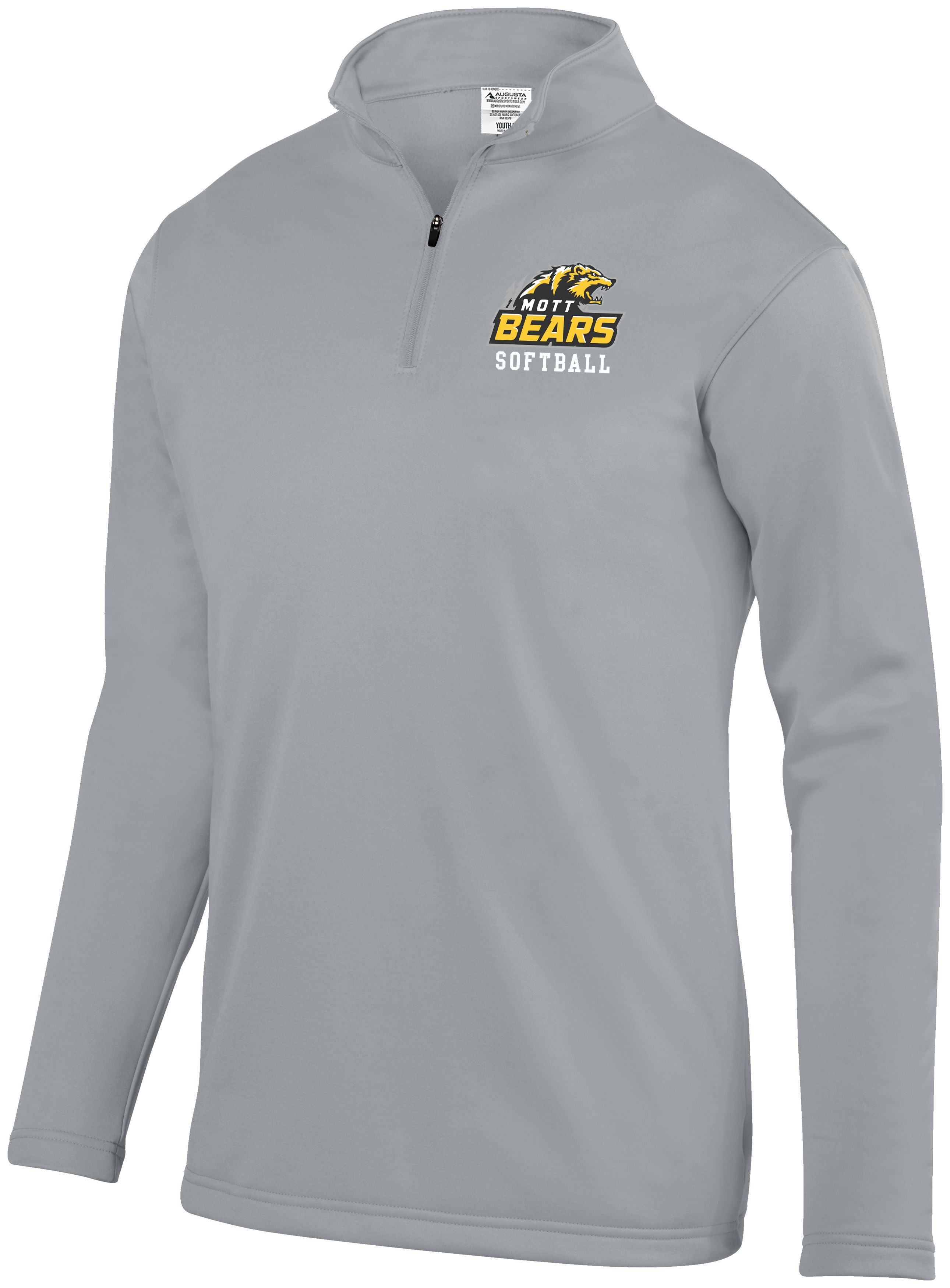 Mott CC Softball Wicking Fleece Quarter Zip