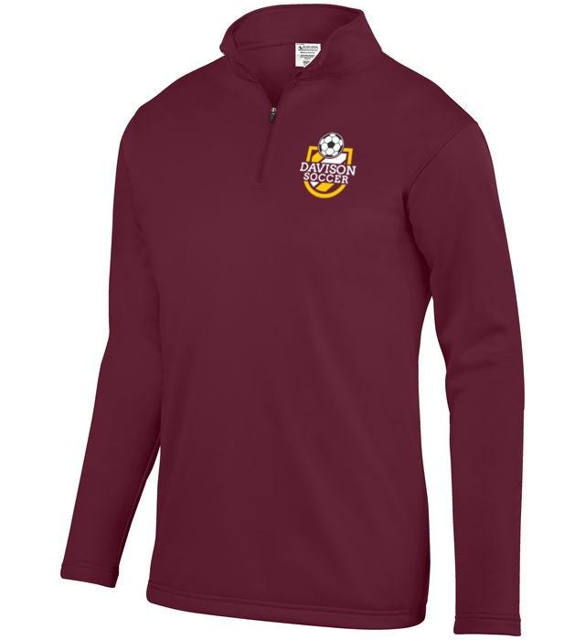 Davison Soccer Embroidered Quarter Zip