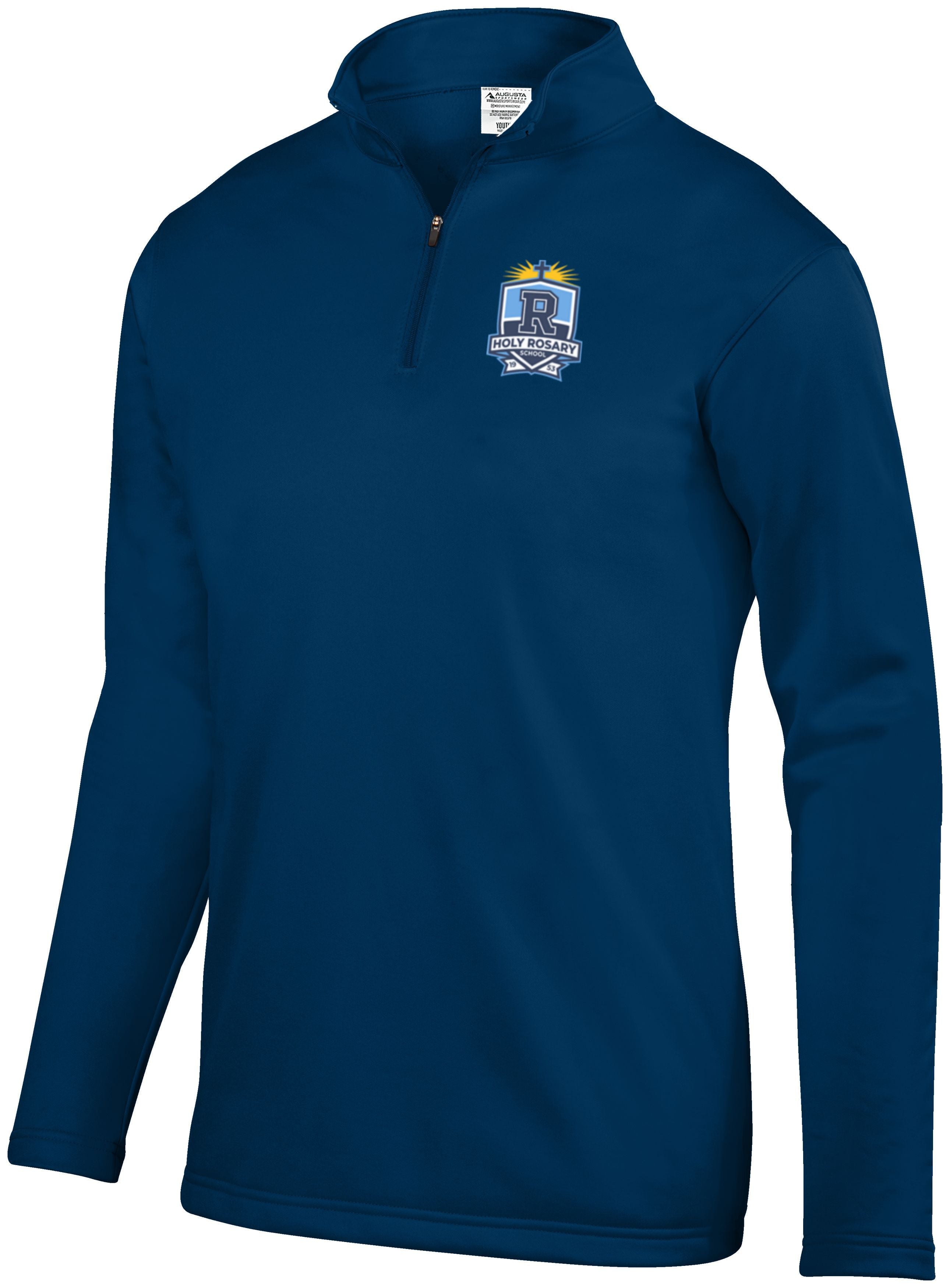 Holy Rosary Youth Wicking Fleece Quarter Zip