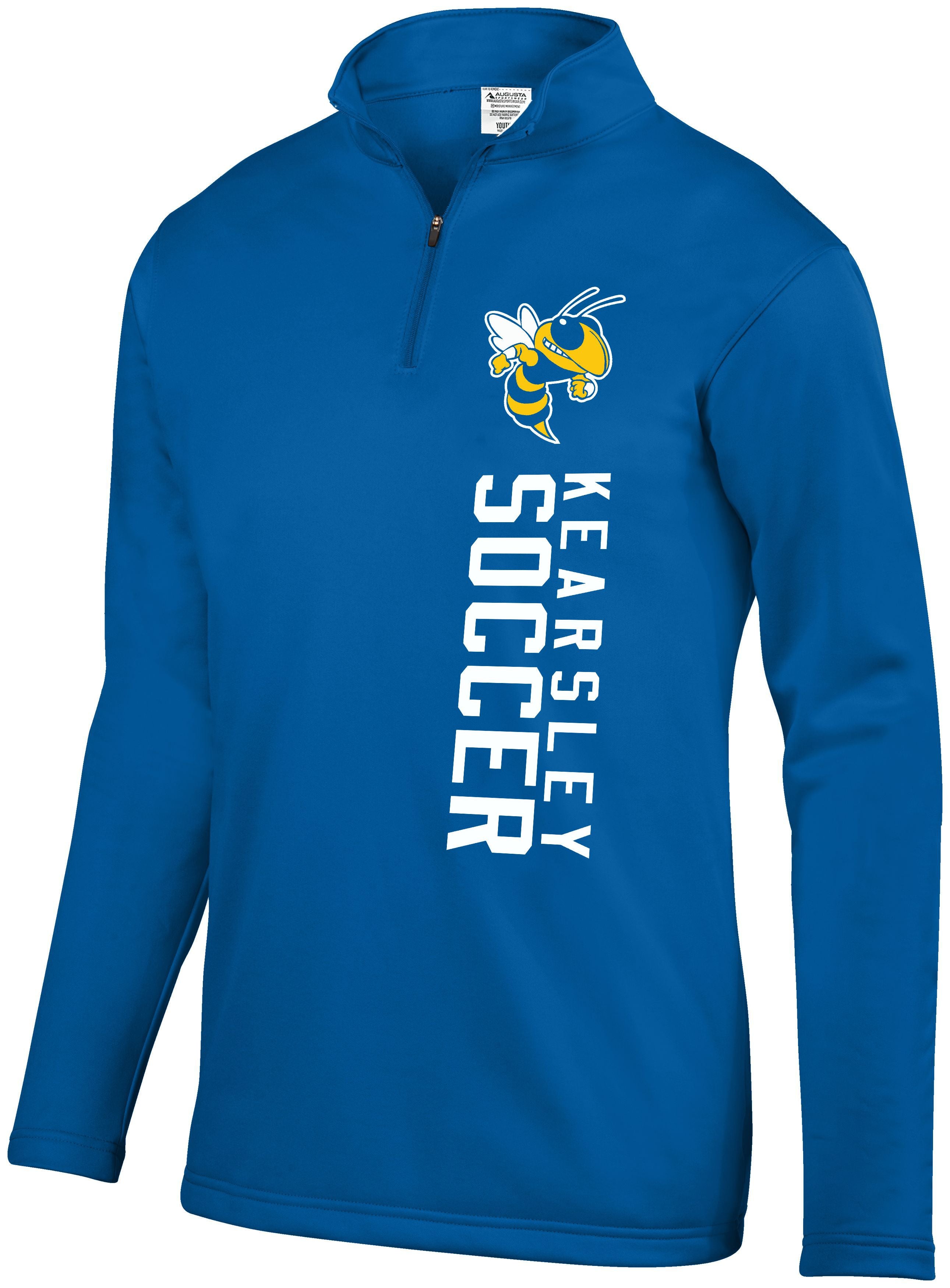 Kearsley Soccer 1/4 Wicking Fleece Pullover