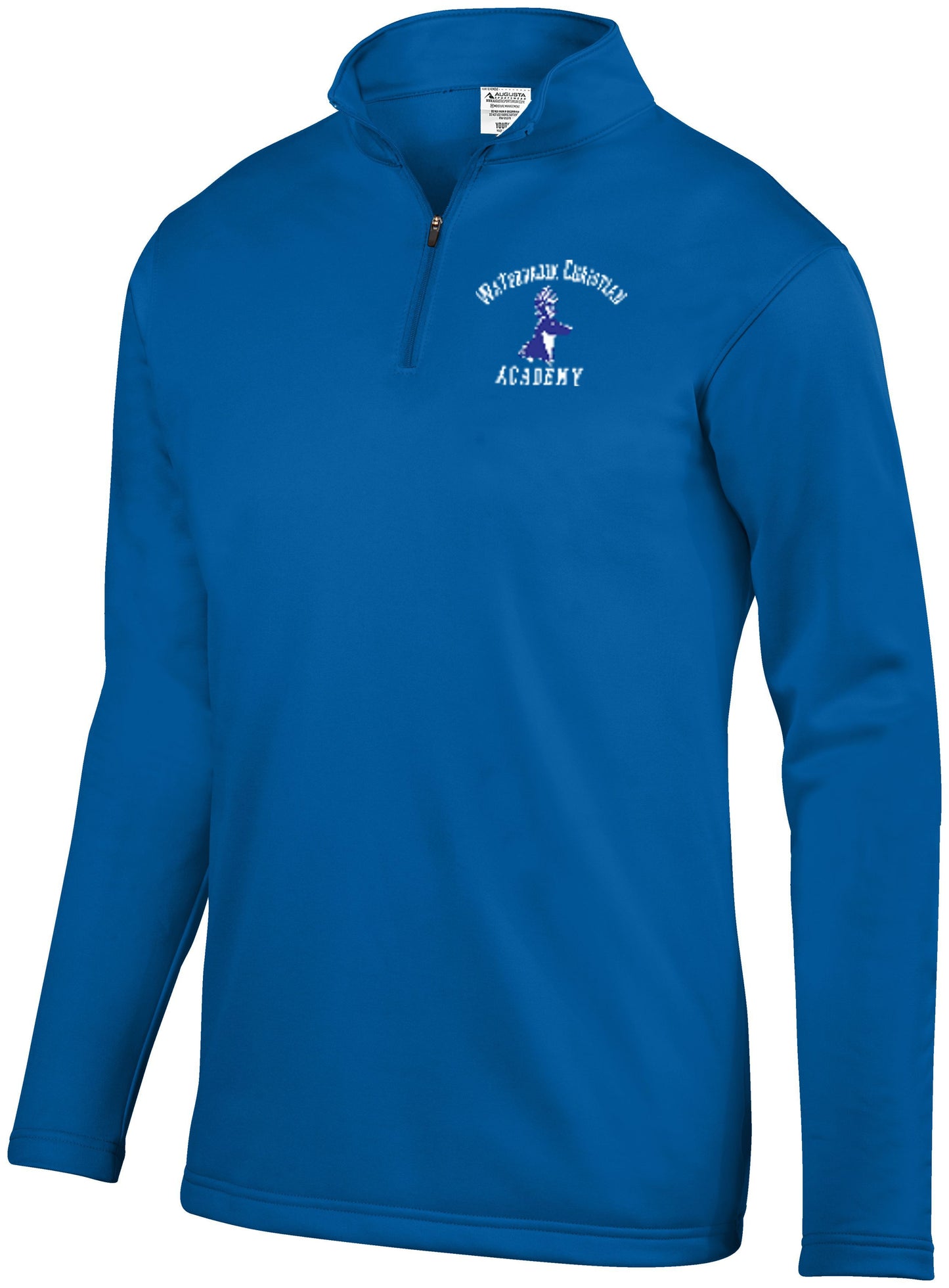 Waterbrook Christian Academy Youth Wicking Fleece Quarter Zip