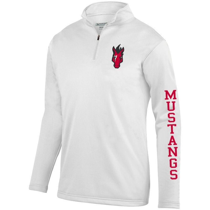 Mustangs Wicking Fleece Quarter Zip