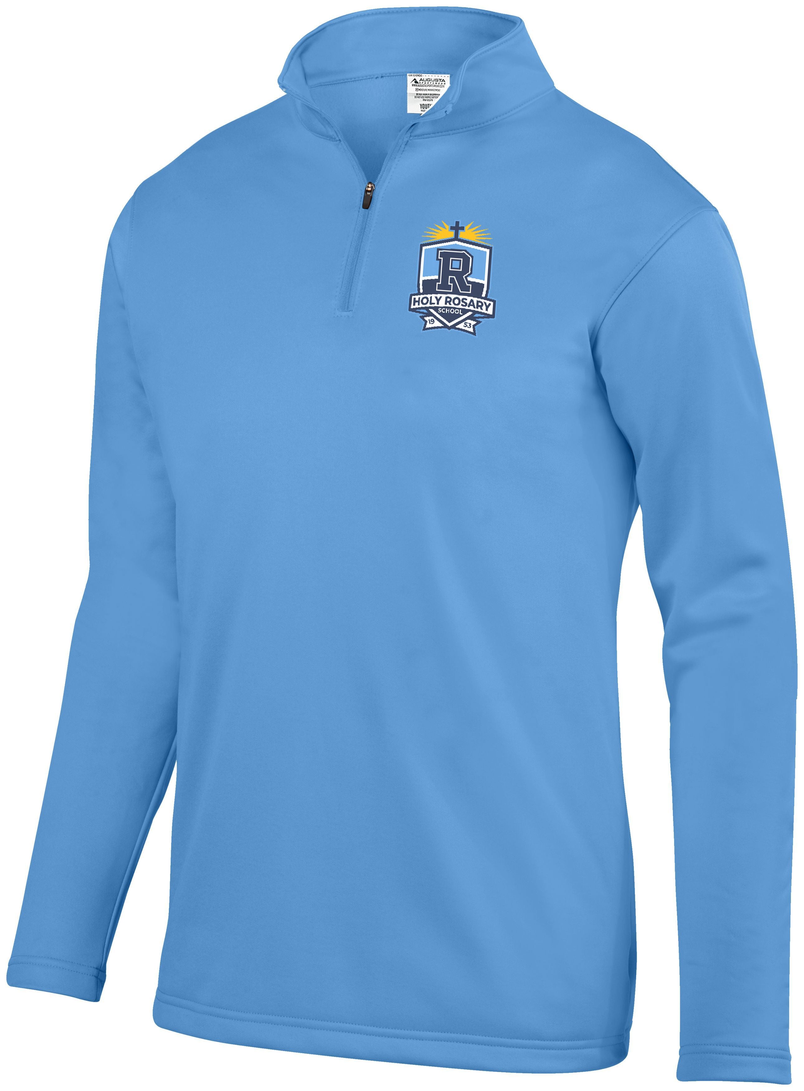 Holy Rosary Wicking Fleece Embroidered Quarter Zip