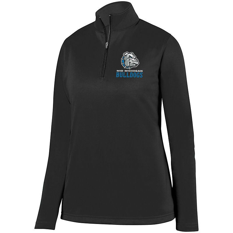 Mid Michigan Bulldogs Wicking Fleece Quarter Zip