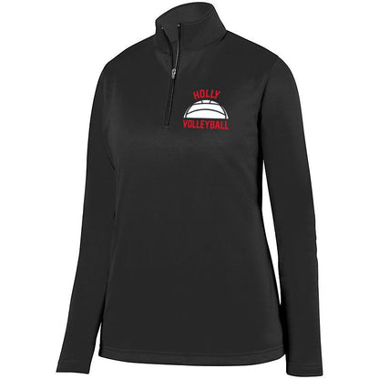 Holly Volleyball Wicking Fleece Quarter Zip