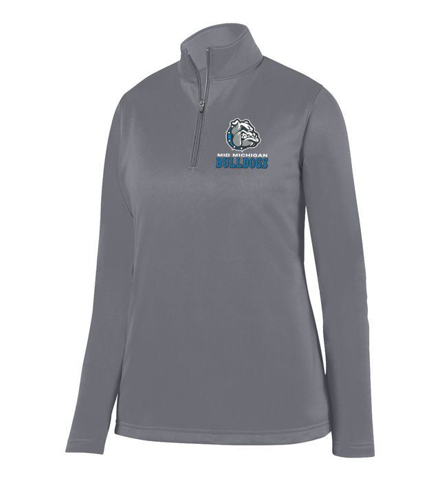Mid Michigan Bulldogs Wicking Fleece Quarter Zip