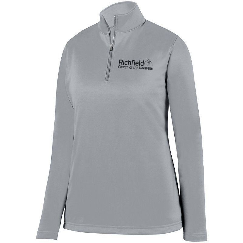 Richfield Church of the Nazarene Ladies 1/4 Wicking Fleece Pullover