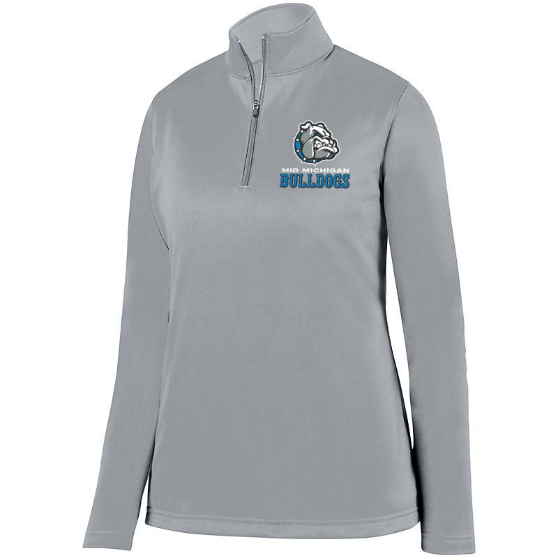Mid Michigan Bulldogs Wicking Fleece Quarter Zip