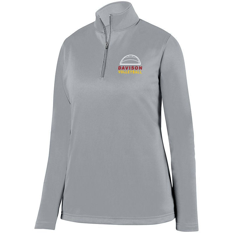 Davison Volleyball Wicking Fleece Quarter Zip
