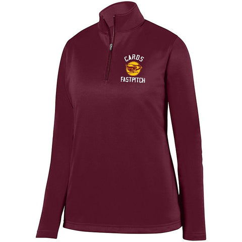 Cards Fastpitch 1/4 Wicking Fleece Pullover