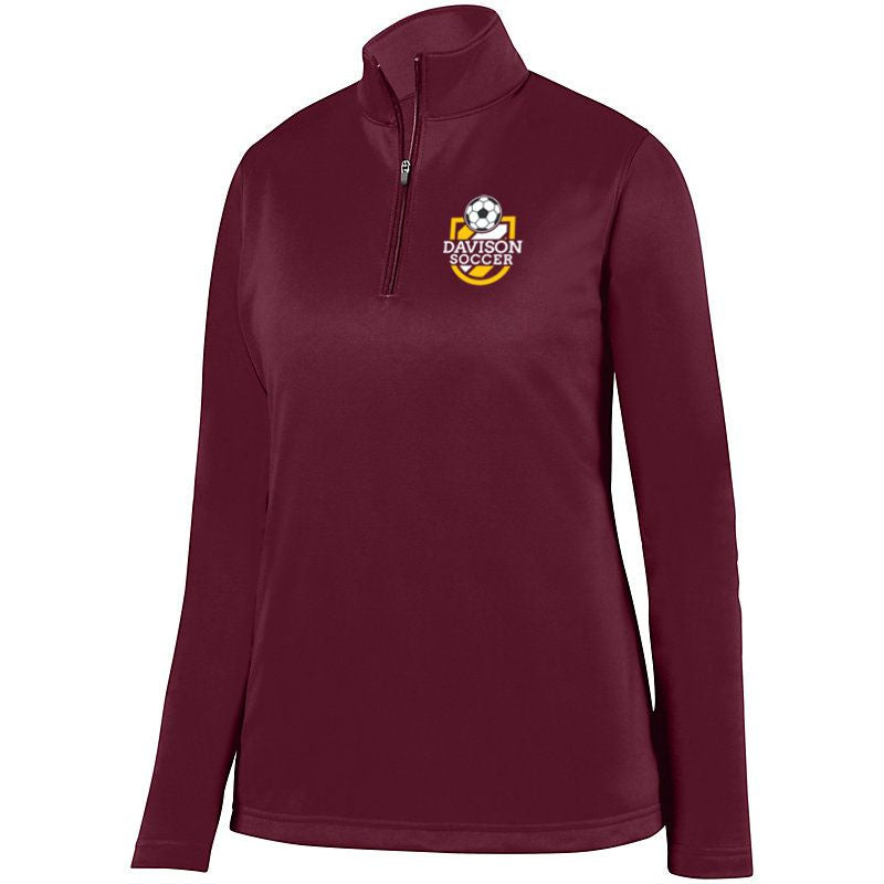 Davison Soccer Embroidered Quarter Zip