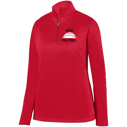 Holly Volleyball Wicking Fleece Quarter Zip