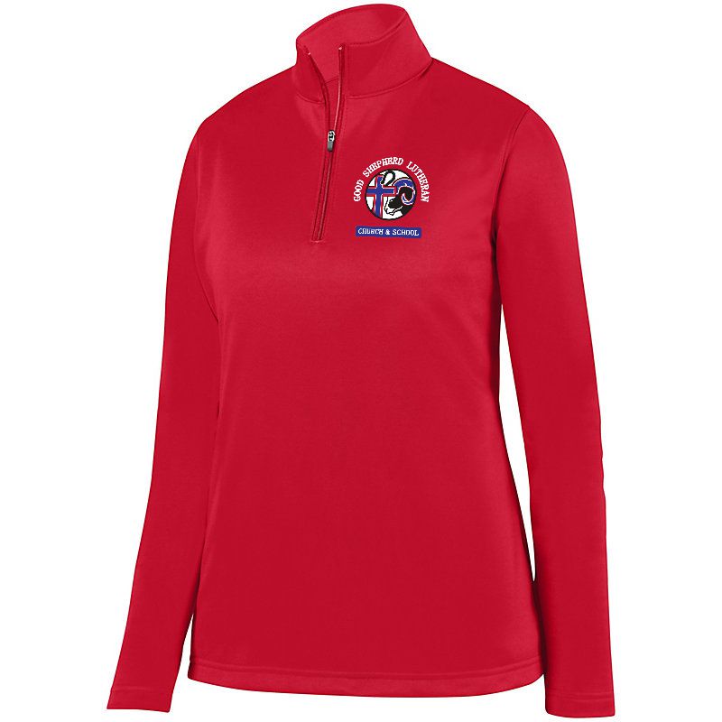 Good Shepherd Ladies 1/4 Wicking Fleece Pullover
