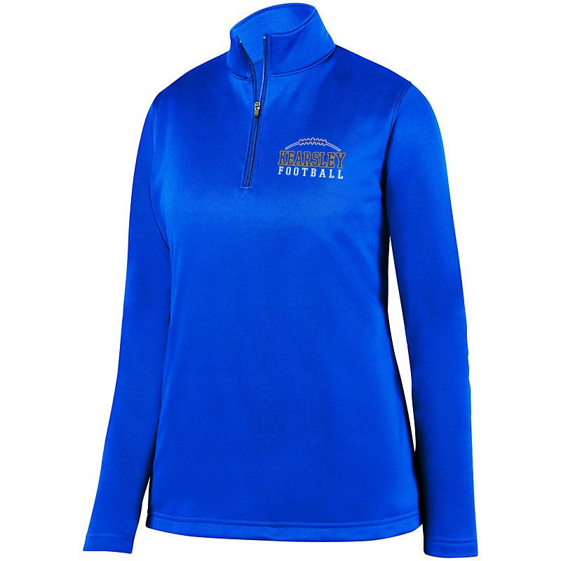 Kearsley Football Ladies 1/4 Wicking Fleece Pullover