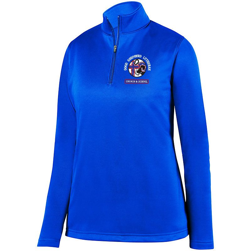 Good Shepherd Ladies 1/4 Wicking Fleece Pullover