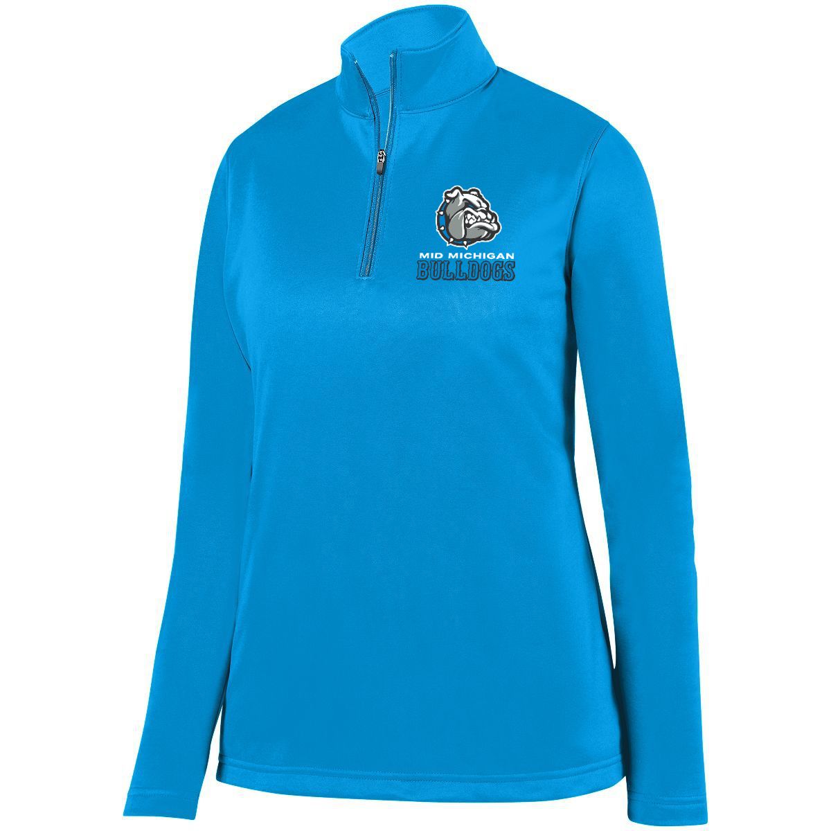 Mid Michigan Bulldogs Wicking Fleece Quarter Zip